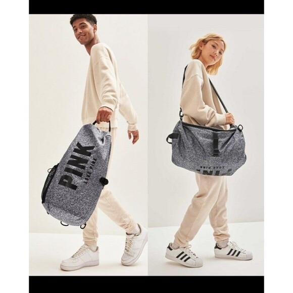 VS PINK CONVERTIBLE DUFFLE BAG BACKPACK - Picture 3 of 6